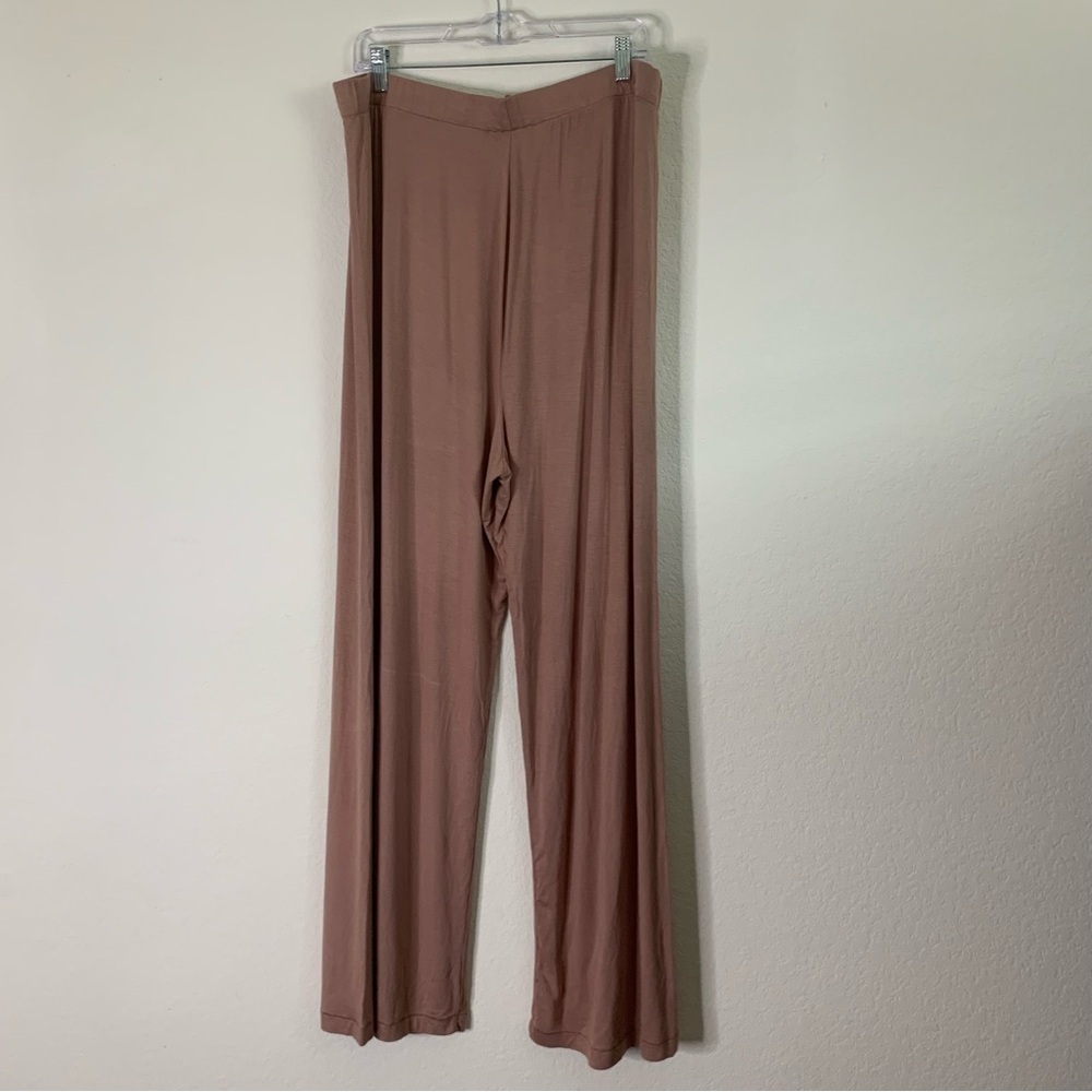 Skims Womens lounge pajama drawstring pants In sienna brown XL - Picture 5 of 9